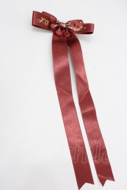 画像2: LOTUS ribbon / リボンブローチ  ブラウン I-26-01-26-075-EL-AC-SA-ZI