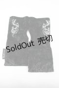 Ozz Croce / ベロア刺繍グローブ  ブラック I-26-01-26-009-OO-ZA-SA-ZT0206V