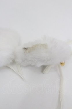 画像2: Angelic Pretty / Girly Earクリップ  白 I-26-01-26-083-AP-AC-SA-ZI