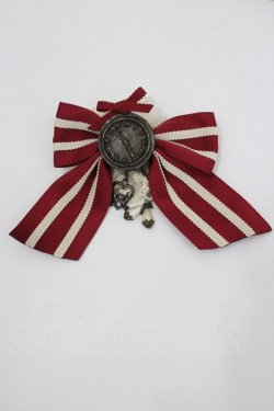 画像1: Innocent World / ハト時計クリップ  ボルドー I-26-01-26-085-IW-ZA-SA-ZI