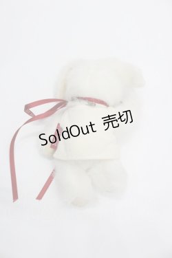 画像2: PINK HOUSE / G トランプうさぎさんブローチ  白Ｘ赤 I-26-01-26-100-LO-ZA-SA-ZI