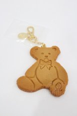 画像1: Q-pot. / テディベア焼きたてクッキーバッグチャーム  プレーン I-26-01-26-117-QP-ZA-SA-ZI (1)