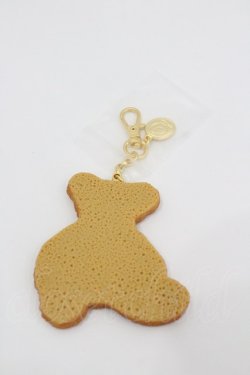 画像2: Q-pot. / テディベア焼きたてクッキーバッグチャーム  プレーン I-26-01-26-117-QP-ZA-SA-ZI