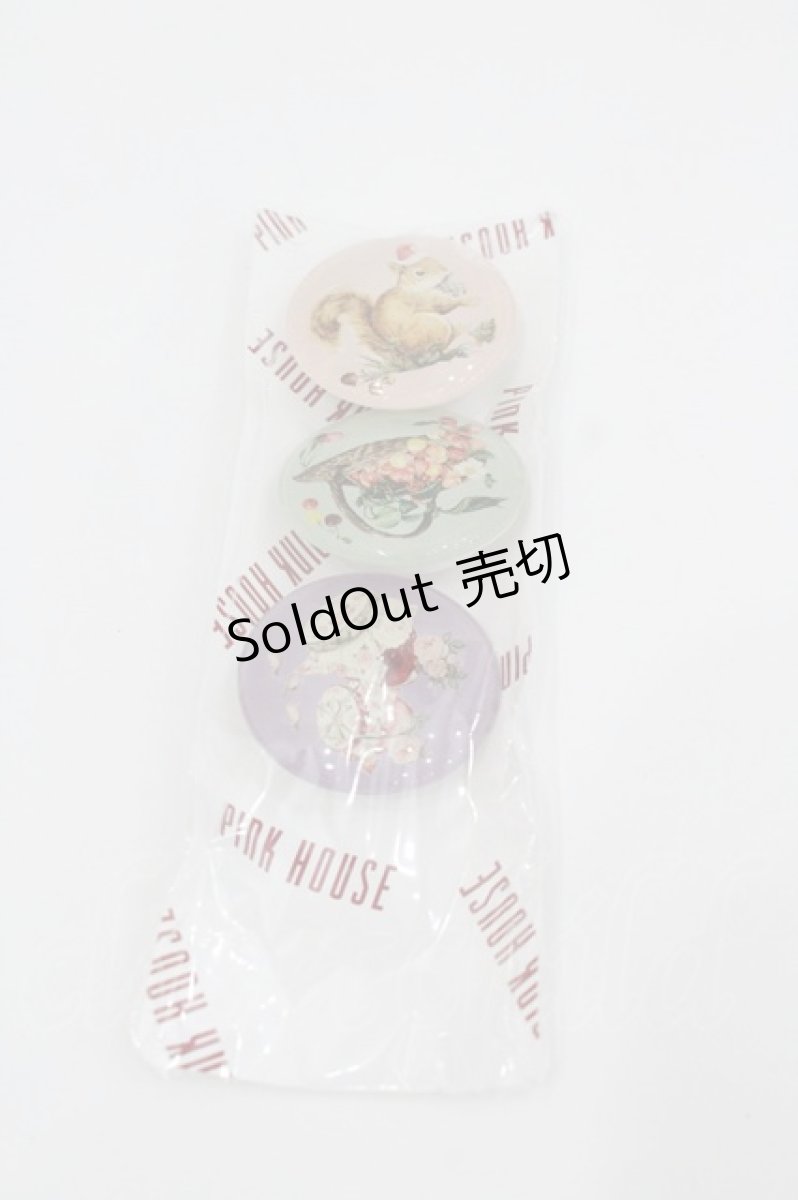 画像1: PINK HOUSE / 2024AUTUMN COLLECTIONマグネットセット  クリア I-26-01-26-119-LO-ZA-SA-ZT610-F005 (1)