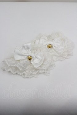 画像1: Angelic Pretty / リボンレースお袖とめ  白 I-26-01-26-019-AP-ZA-SA-ZI