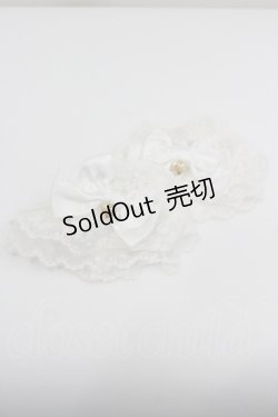 画像1: Angelic Pretty / リボンレースお袖とめ  白 I-26-01-26-019-AP-ZA-SA-ZT0206V