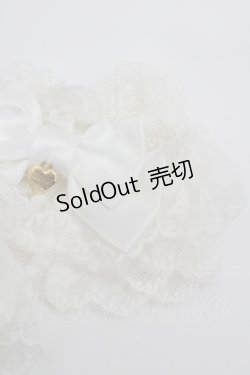 画像2: Angelic Pretty / リボンレースお袖とめ  白 I-26-01-26-019-AP-ZA-SA-ZT0206V