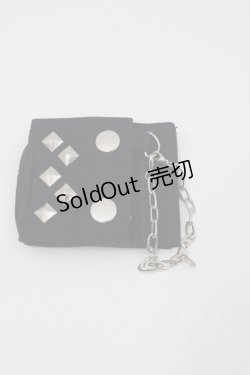 画像2: MAXICIMAM / ポーチ付きアームバンド  黒Ｘ紫Ｘ白 I-26-01-26-002-PU-ZA-SA-ZI