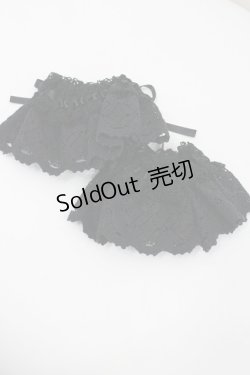 画像2: BABY,THE STARS SHINE BRIGHT / トーションレースお袖とめ  黒 I-26-01-26-023-BA-ZA-SA-ZI