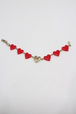 画像1: MILK / ドロップブレスレット  赤Ｘゴールド I-26-01-26-026-ML-AC-SA-ZI