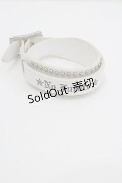 画像1: GOTHPUNKその他(買取対象外) / ベルトブレス  白 I-26-01-26-030-PU-AC-SA-ZT610-F005