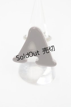 画像1: Angelic Pretty / ロゴチョコレートリング（A）  ブラウン I-26-01-26-042-AP-AC-SA-ZI