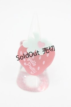 画像1: Angelic Pretty / いちごちゃんリング  赤 I-26-01-26-044-AP-AC-SA-ZI