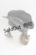 GOTHPUNKその他(買取対象外) / ファーハット  黒 I-26-01-27-001-PU-AC-SA-ZTK037