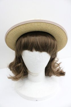 画像2: F&A / レース重ねストローキャノチェ  ピンク I-26-01-27-031-LO-AC-SA-ZI