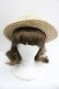 画像2: Angelic Pretty / AiryドットチュールストローHAT  ブラウンＸ白Ｘ黒 I-26-01-27-032-AP-AC-SA-ZI (2)