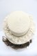 画像3: axes femme / 巻きバラレースカンカン帽  アイボリー I-26-01-27-036-AX-AC-SA-ZI (3)