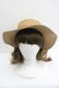 画像2: axes femme / フラワー雑材カンカン帽  ベージュ I-26-01-27-037-AX-AC-SA-ZI (2)
