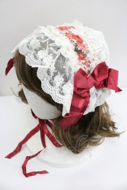 画像1: BABY,THE STARS SHINE BRIGHT / Lady Victorian Rose Jewelry 想いは薔薇の花びらの上に 柄ヘッドドレス  ピンク I-26-01-27-050-BA-AC-SA-ZI