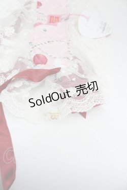 画像4: BABY,THE STARS SHINE BRIGHT / Lady Victorian Rose Jewelry 想いは薔薇の花びらの上に 柄ヘッドドレス  ピンク I-26-01-27-050-BA-AC-SA-ZI