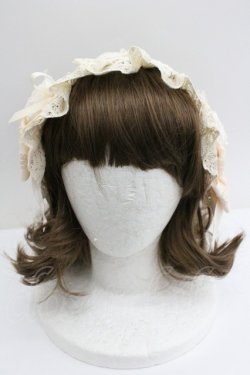 画像2: Hoshibako Works / ローズ・レディヘッドドレス  生成り I-26-01-27-054-LO-AC-SA-ZI