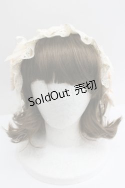 画像2: Hoshibako Works / ローズ・レディヘッドドレス  生成り I-26-01-27-054-LO-AC-SA-ZI