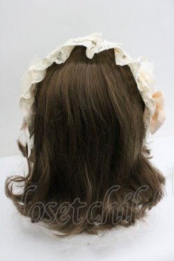 画像3: Hoshibako Works / ローズ・レディヘッドドレス  生成り I-26-01-27-054-LO-AC-SA-ZI