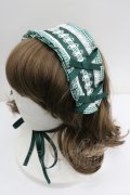 LOLITAその他(お買取対象外) / ギンガムチェックヘッドドレス  グリーン I-26-01-27-056-LO-AC-SA-ZI