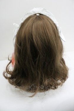 画像3: BABY,THE STARS SHINE BRIGHT / はしごレースのスピンドールヘッドドレス(バーバリー)  白 I-26-01-27-060-BA-AC-SA-ZI