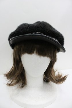 画像2: GOTHPUNKその他(買取対象外) / ファーハット  黒 I-26-01-27-001-PU-AC-SA-ZI