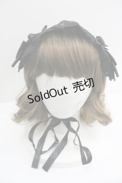 画像2: BABY,THE STARS SHINE BRIGHT / Pearl Bouquetヘッドドレス  黒 I-26-01-27-065-BA-AC-SA-ZI