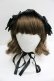 画像2: BABY,THE STARS SHINE BRIGHT / Pearl Bouquetヘッドドレス  黒 I-26-01-27-065-BA-AC-SA-ZI (2)