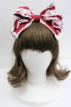 画像1: BABY,THE STARS SHINE BRIGHT / キャメロンカチューシャ  エンジ I-26-01-27-073-BA-ZA-SA-ZI