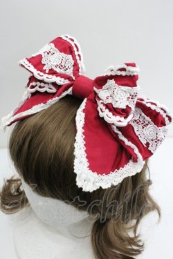 画像3: BABY,THE STARS SHINE BRIGHT / キャメロンカチューシャ  エンジ I-26-01-27-073-BA-ZA-SA-ZI