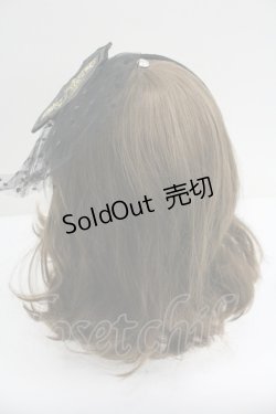 画像3: Angelic Pretty / クロスチュールカチューシャ  黒 I-26-01-27-074-AP-AC-SA-ZI