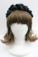 画像2: LOLITAその他(お買取対象外) / ギャザーカチューシャ  ブラック I-26-01-27-076-LO-AC-SA-ZI (2)