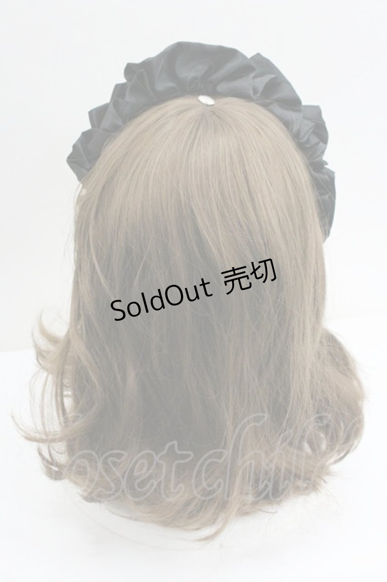 画像3: LOLITAその他(お買取対象外) / ギャザーカチューシャ  ブラック I-26-01-27-076-LO-AC-SA-ZT610-F004 (3)