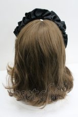 画像3: LOLITAその他(お買取対象外) / ギャザーカチューシャ  ブラック I-26-01-27-076-LO-AC-SA-ZT610-F004 (3)