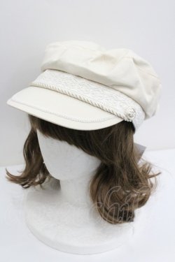 画像1: axes femme / クラシカルマリンキャス  生成り I-26-01-27-009-AX-AC-SA-ZI