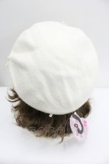 画像3: m petit by misako / サンリオキャラクターズコラボ シナモロール ベレー  アイボリー I-26-01-27-087-LO-AC-SA-ZTK033 (3)