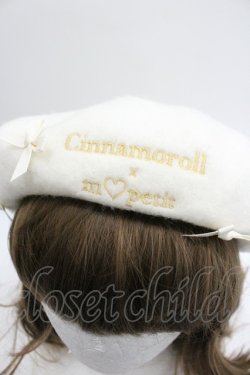 画像4: m petit by misako / サンリオキャラクターズコラボ シナモロール ベレー  アイボリー I-26-01-27-087-LO-AC-SA-ZI