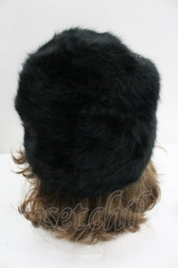 画像2: Secret Honey / ファーベレー帽  ブラック I-26-01-27-088-CA-AC-SA-ZI