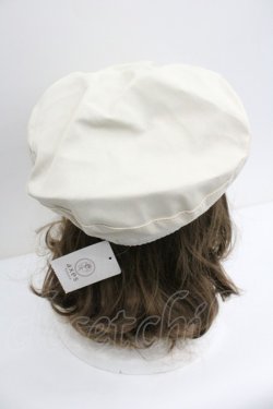 画像3: axes femme / クラシカルマリンキャス  生成り I-26-01-27-009-AX-AC-SA-ZI