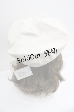 画像3: axes femme / クラシカルマリンキャス  生成り I-26-01-27-009-AX-AC-SA-ZI