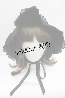 画像2: BABY,THE STARS SHINE BRIGHT / うさみみボンネット  黒 I-26-01-27-094-BA-AC-SA-ZI