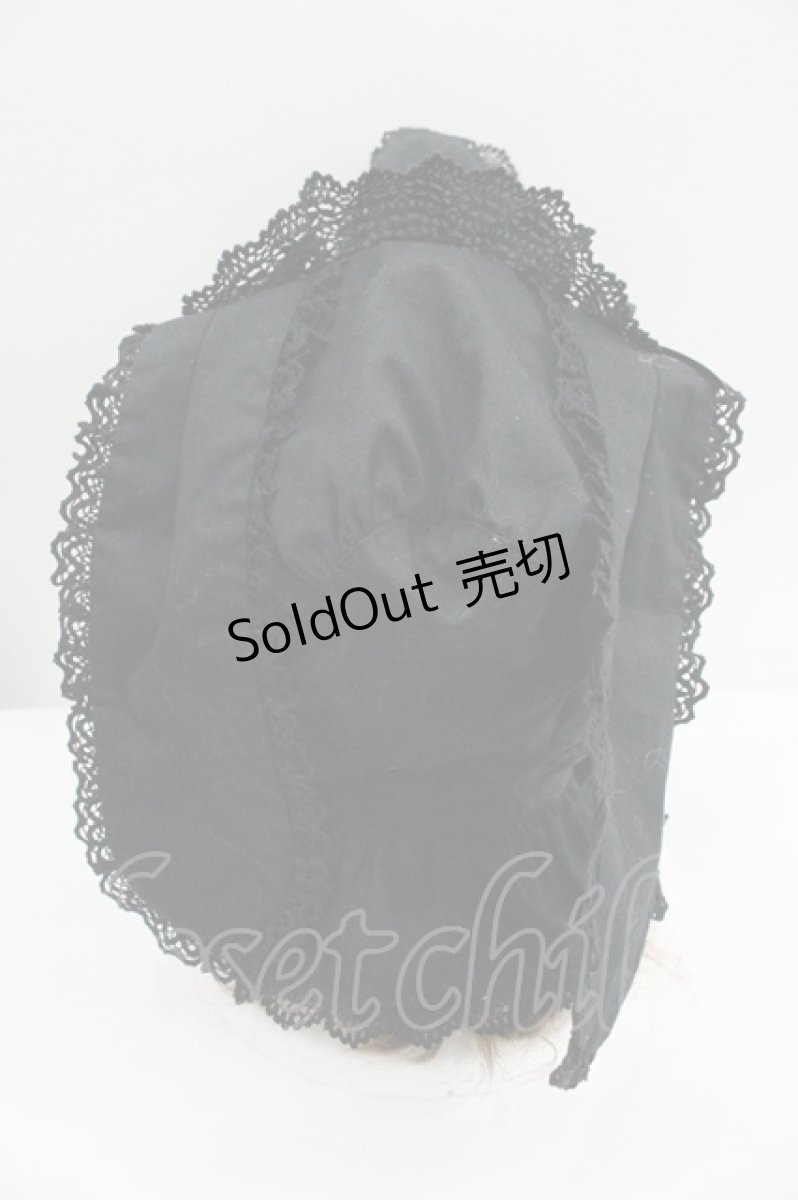 画像3: BABY,THE STARS SHINE BRIGHT / うさみみボンネット  黒 I-26-01-27-094-BA-AC-SA-ZI (3)