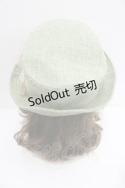 画像3: axes femme / 蝶プリントハット  グリーン I-26-01-27-096-AX-AC-SA-ZI