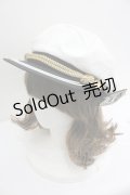metamorphose / セーラーハット  白Ｘ黒 I-26-01-27-010-ME-AC-SA-ZI