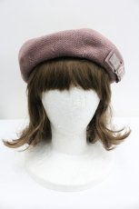 画像2: m petit by misako / NINA'S AM カメオベレー  ピンク I-26-01-27-099-LO-AC-SA-ZTK037 (2)