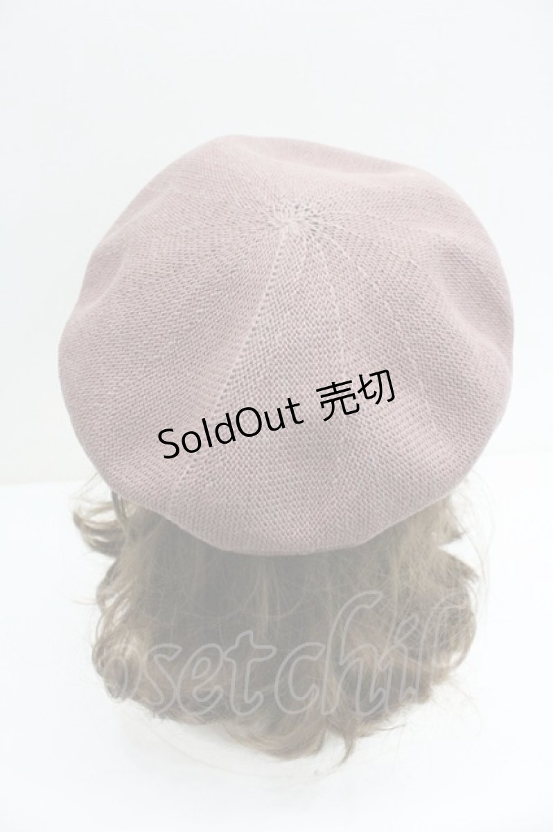 画像3: m petit by misako / NINA'S AM カメオベレー  ピンク I-26-01-27-099-LO-AC-SA-ZTK037 (3)